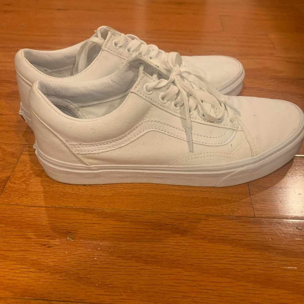 Vans - CANVAS OLD SKOOL / True White M 9.0